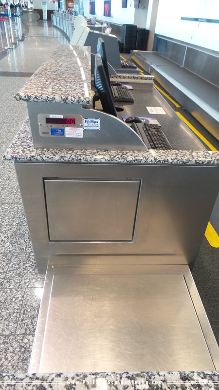 Passenger Self-Check Scales, Airport Baggage Scales